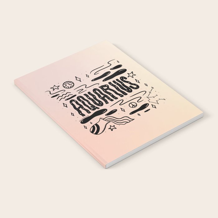 Celestial Aquarius Notebook Gallery Image 1