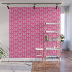 y2k pop super butterfly pink Wall Mural Gallery Image 1