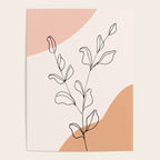Eucalyptus Line Art Poster Gallery Image 4