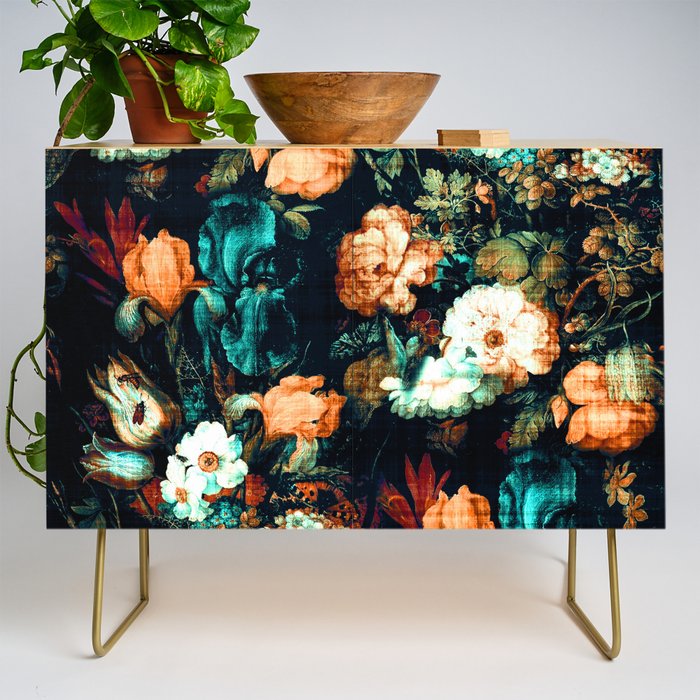 Vintage Floral Credenza Gallery Image 1