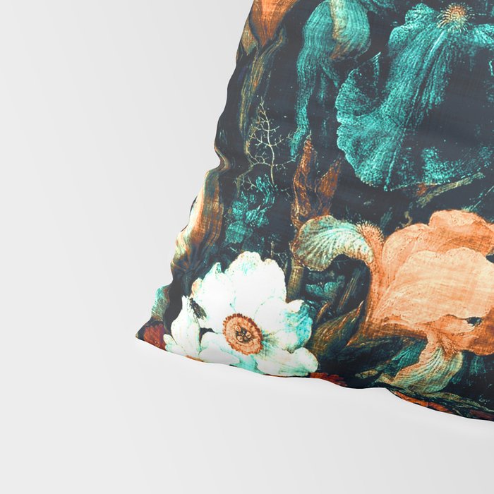Vintage Floral Pillow Sham Gallery Image 4