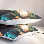 Vintage Floral Pillow Sham Gallery Image 3