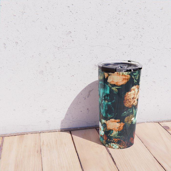 Vintage Floral Travel Mug Gallery Image 4