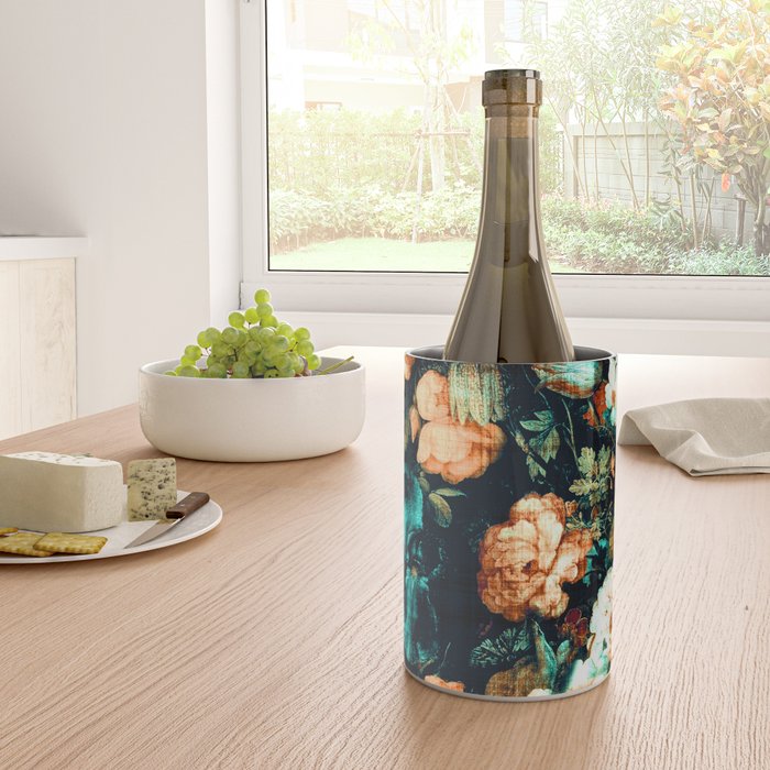Vintage Floral Wine Chiller Gallery Image 4