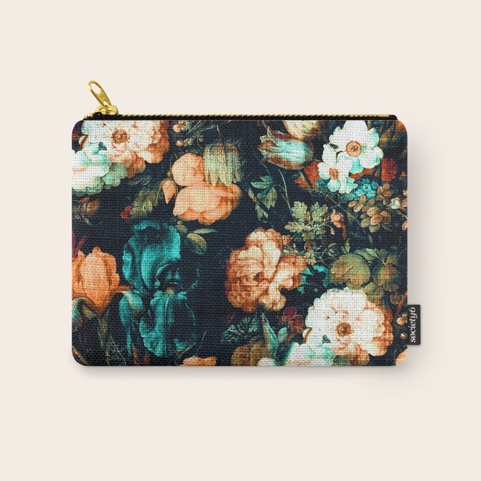 Vintage Floral Carry All Pouch Gallery Image 1