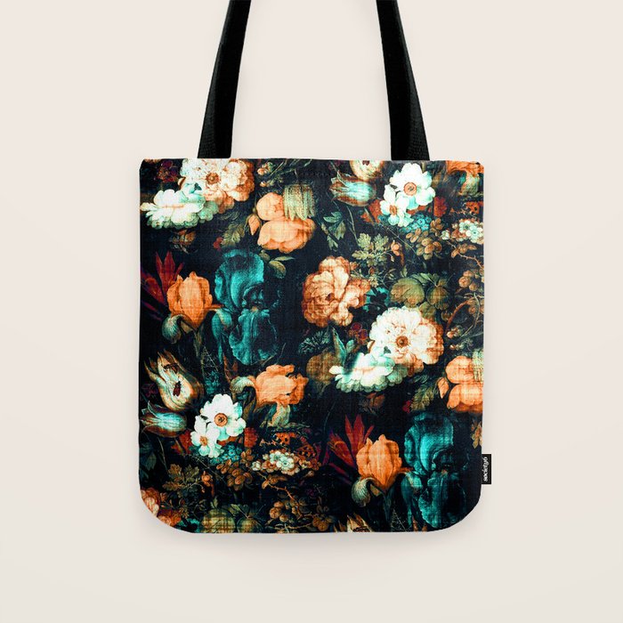 Vintage Floral Tote Bag Gallery Image 1