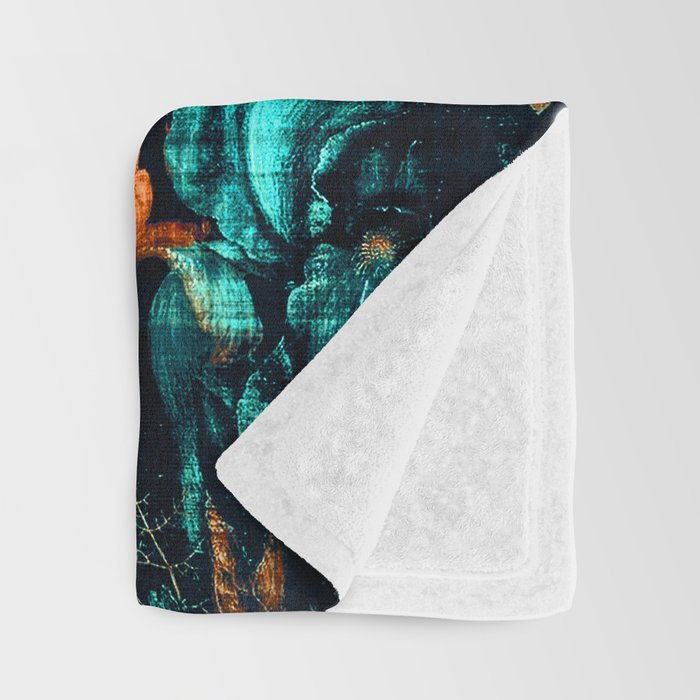 Vintage Floral Throw Blanket Gallery Image 3