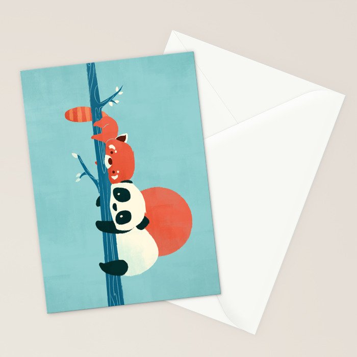 Pandas Stationery Card Gallery Image 2