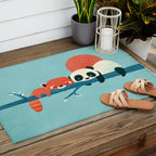 Pandas Outdoor Rug Gallery Image 2