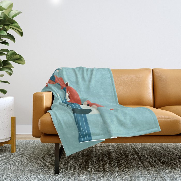 Pandas Throw Blanket Gallery Image 1