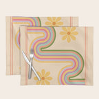 Floral Geometry 7 Placemat Gallery Image 1