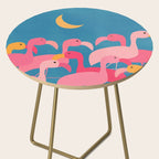 Midnight Flamingos Side Table Gallery Image 2