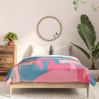 Midnight Flamingos Comforter Gallery Image 3