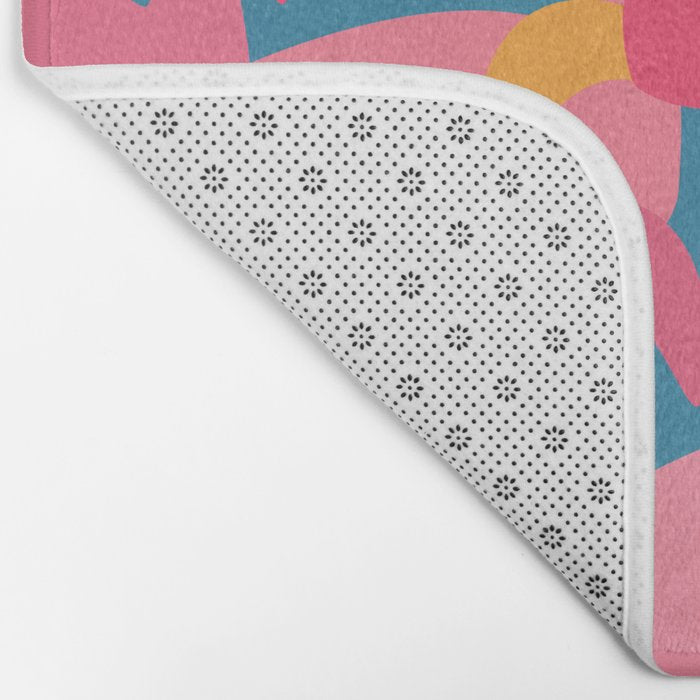 Midnight Flamingos Bath Mat Gallery Image 2