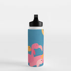 Midnight Flamingos Water Bottle Gallery Image 3