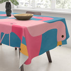 Midnight Flamingos Tablecloth Gallery Image 3
