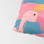 Midnight Flamingos Pillow Sham Gallery Image 4