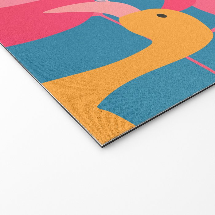 Midnight Flamingos Welcome Mat Gallery Image 2