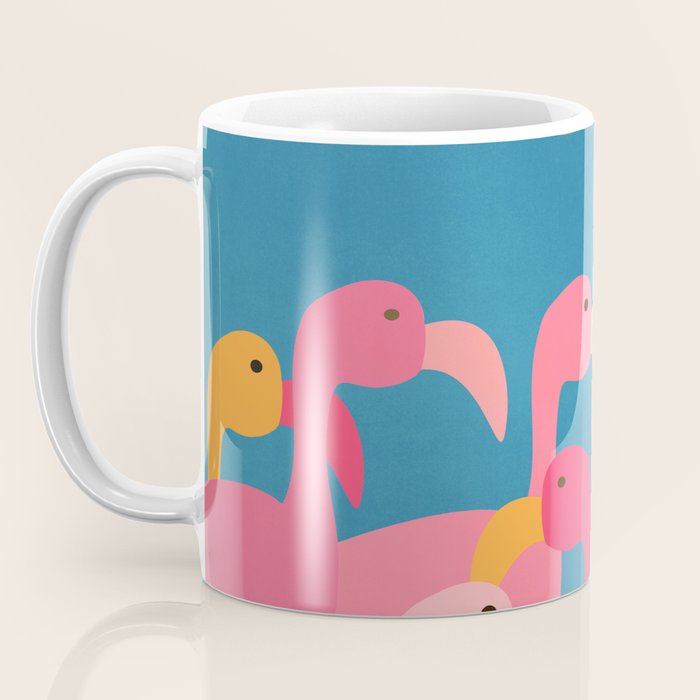 Midnight Flamingos Coffee Mug Gallery Image 3
