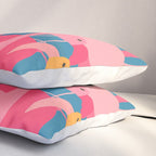 Midnight Flamingos Pillow Sham Gallery Image 3