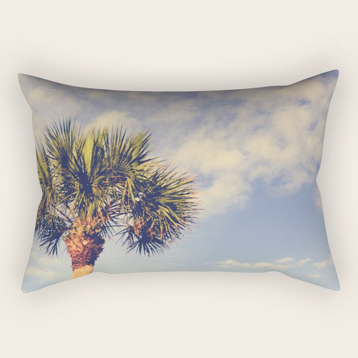 Palm Tree Paradise Rectangular Pillow Gallery Image 2