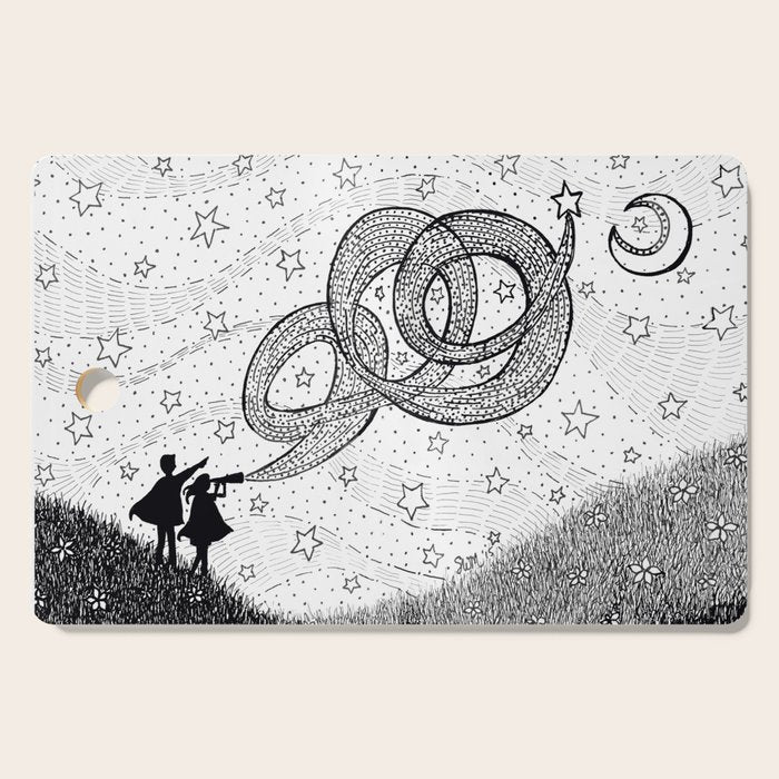 Bottling Starlight Cutting Board Gallery Image 1