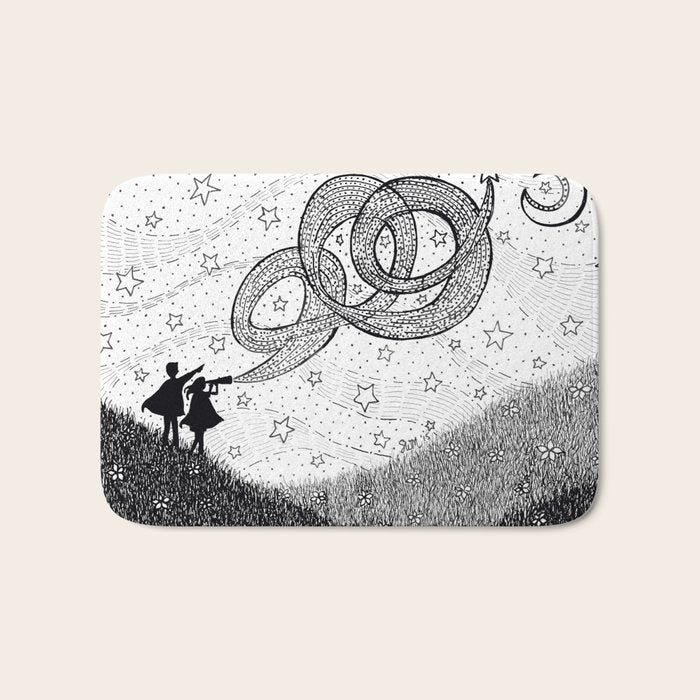 Bottling Starlight Bath Mat Gallery Image 1