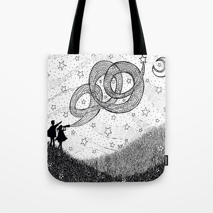 Bottling Starlight Tote Bag Gallery Image 1