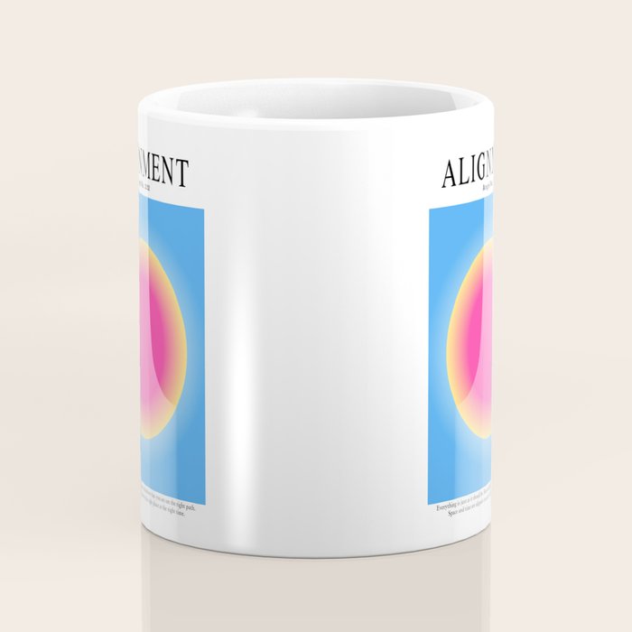 Gradient Angel Numbers: Angel Number 222 - Alignment  Coffee Mug Gallery Image 4