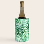 Tropical Fronds Abstract Design Wine Chiller Gallery Image 1