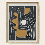 Minimal Abstract Form 3 Serving Tray Gallery Image 1