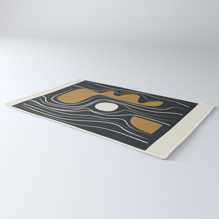 Minimal Abstract Form 3 Rug Gallery Image 3