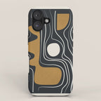 Minimal Abstract Form 3 iPhone Case Gallery Image 1