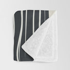 Minimal Abstract Form 3 Throw Blanket Gallery Image 3