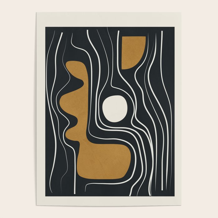 Minimal Abstract Form 3 Poster Gallery Image 4