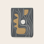 Minimal Abstract Form 3 Bath Mat Gallery Image 1