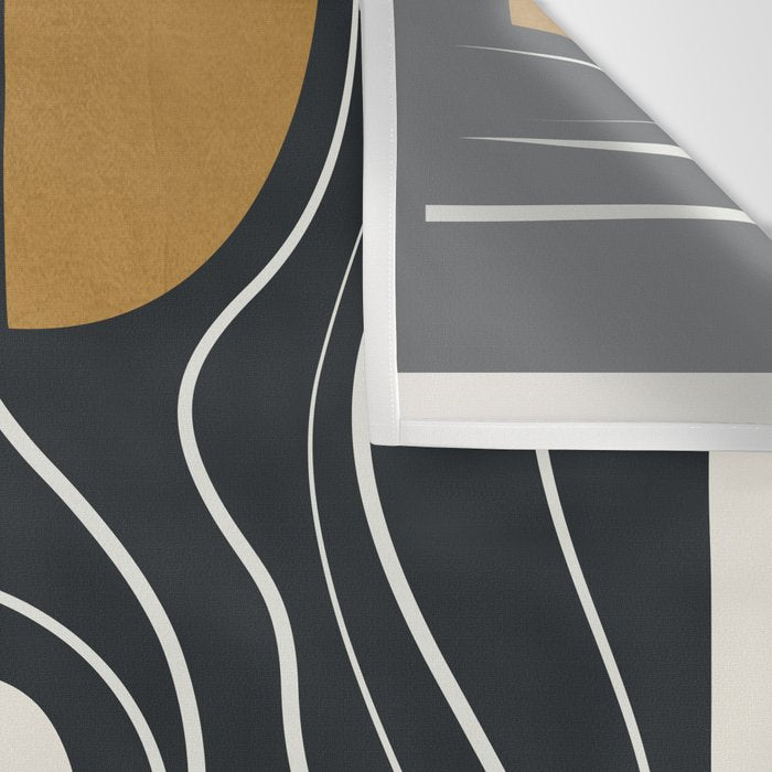 Minimal Abstract Form 3 Wall Tapestry Gallery Image 3