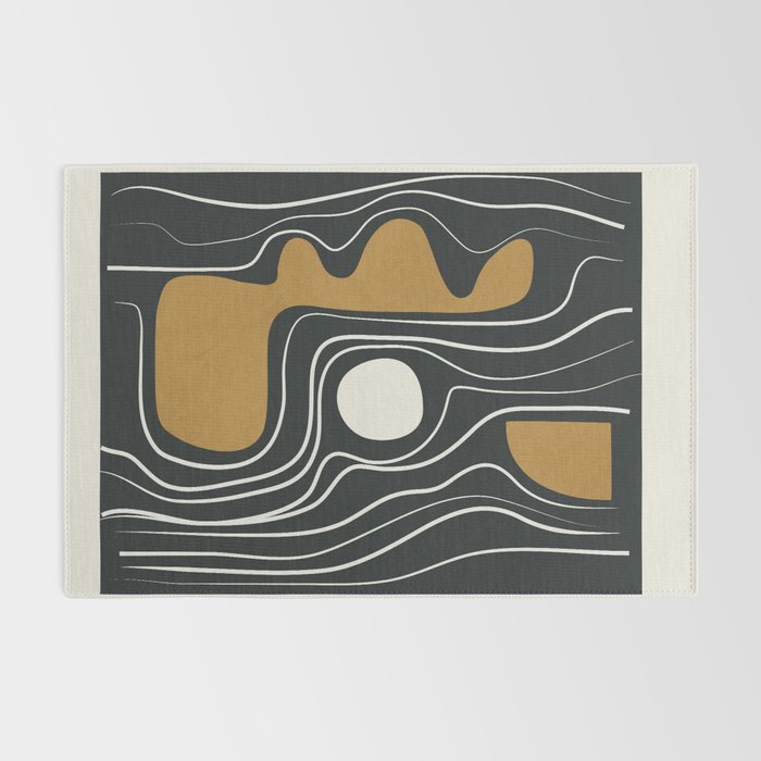Minimal Abstract Form 3 Rug Gallery Image 2