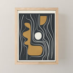 Minimal Abstract Form 3 Mini Art Print Gallery Image 1