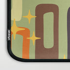 Retro Mid Century Modern Abstract Pattern 225 Laptop Sleeve Gallery Image 3