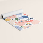 Abstract organic nature art pattern Yoga Mat Gallery Image 2