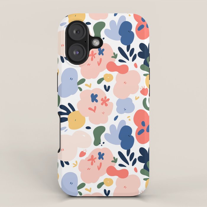 Abstract organic nature art pattern iPhone Case Gallery Image 1