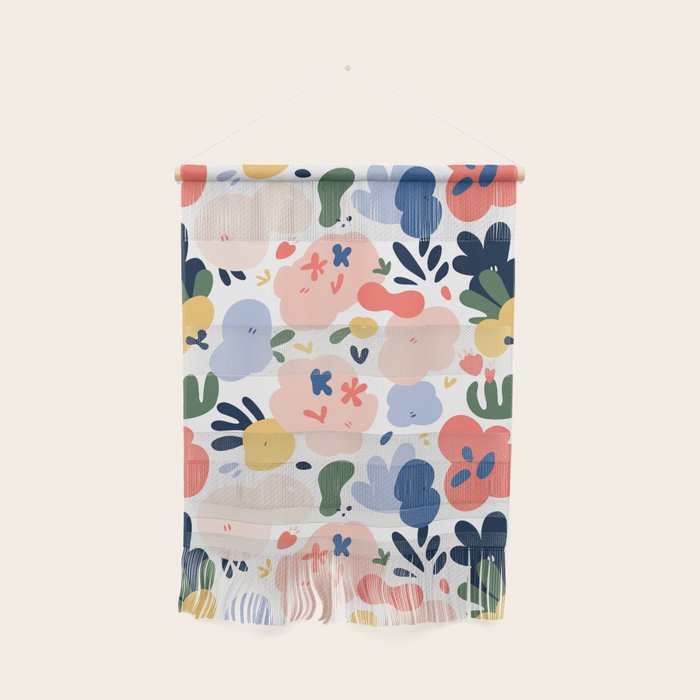 Abstract organic nature art pattern Wall Hanging Gallery Image 1