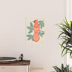 Cardinal Bird and Pine Branches Poster Gallery Image 2