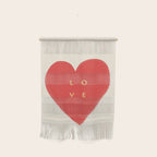 Heart Love - Typography Wall Hanging Gallery Image 1
