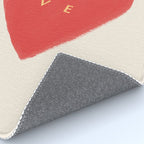 Heart Love - Typography Rug Gallery Image 4