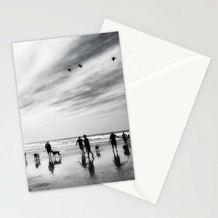 Dog Beach Stationery Card Gallery Image 2