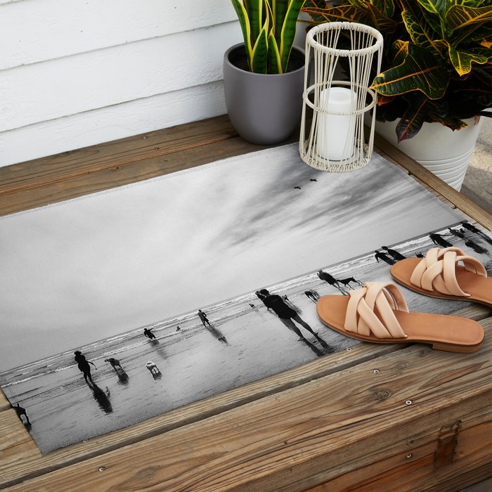 Dog Beach Outdoor Rug Gallery Image 2