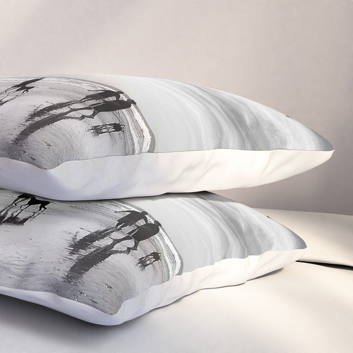 Dog Beach Pillow Sham Gallery Image 3