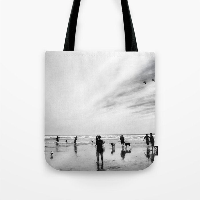 Dog Beach Tote Bag Gallery Image 1